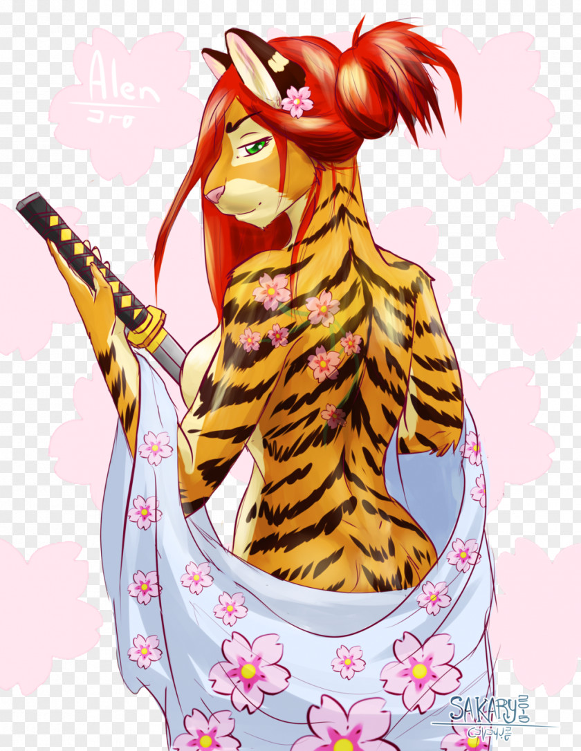 Kimono Design DeviantArt Furry Fandom Fursuit PNG