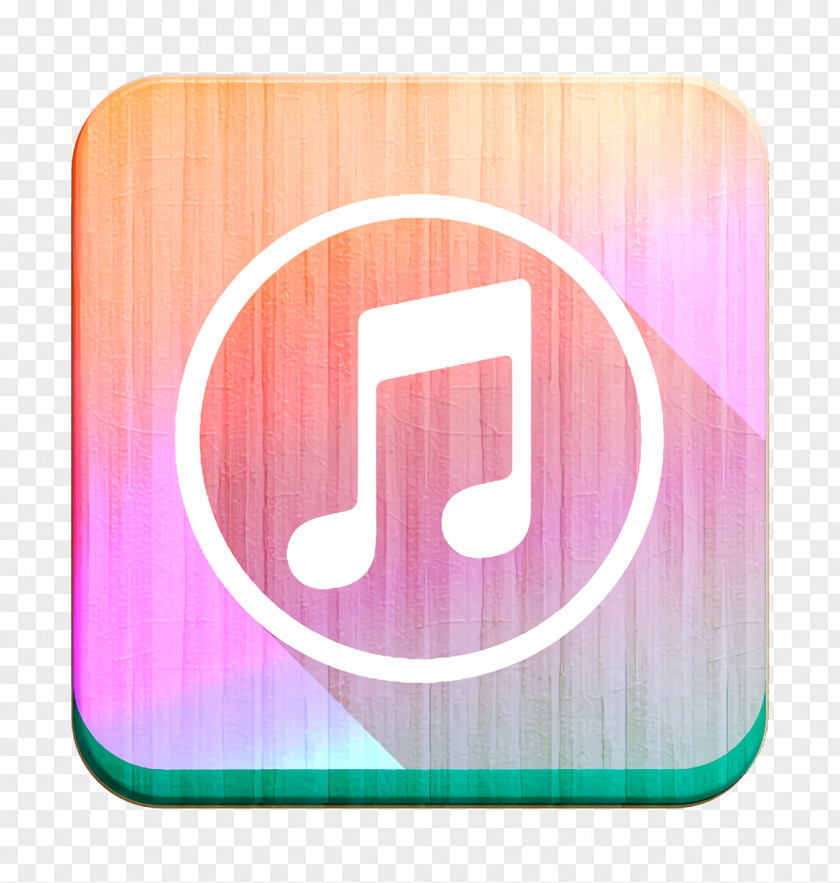 Magenta Rectangle Apple Icon Itunes Note PNG