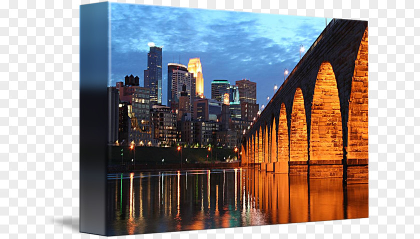 Rock Arch Stone Bridge Printing Canvas Print PNG