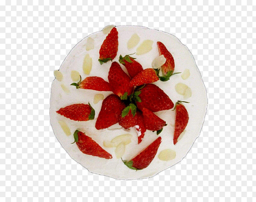 Whipped Cream Pavlova Flavor Strawberry PNG cream Strawberry, cake material clipart PNG