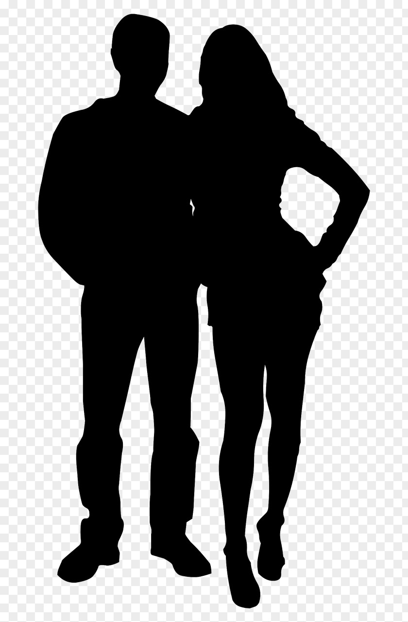 Couple Silhouette Actor Love Ex PNG