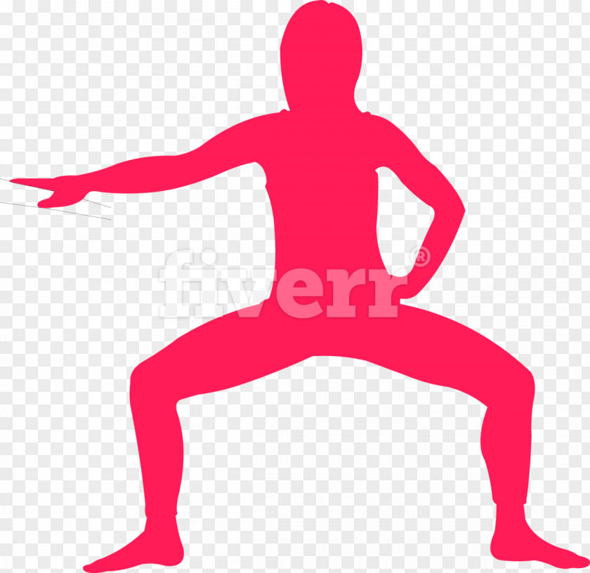 Dancer Kneeling Fitness Cartoon PNG