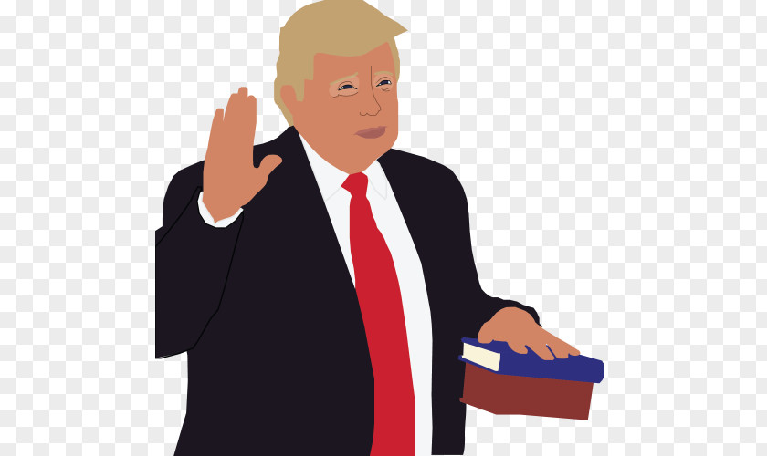 Donald Trump President Rubber Duck Clip Art Cartoon Illustration PNG