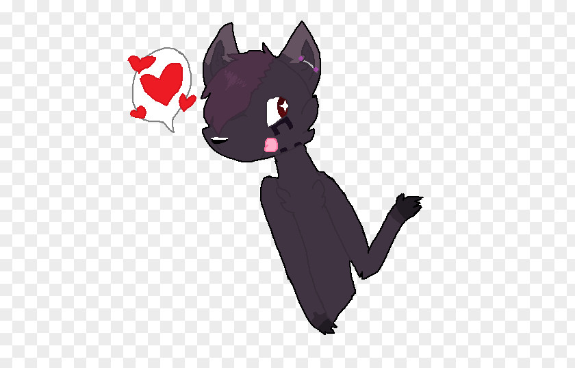 Kitten Whiskers Black Cat Horse PNG