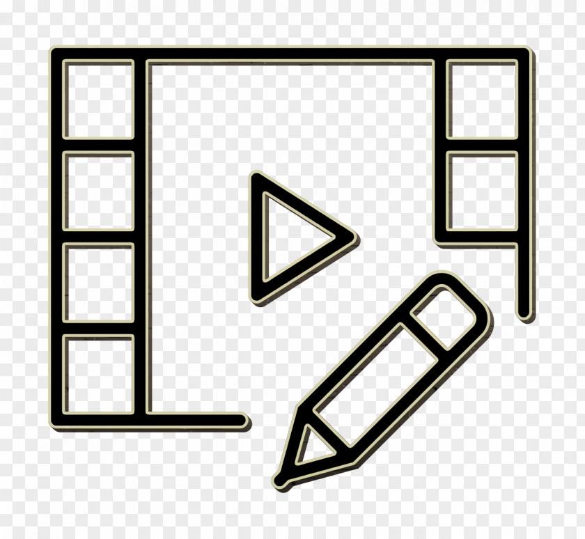 Video Player Icon Interaction Set Movie PNG