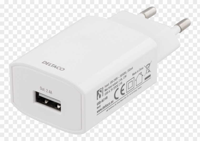 Wall Charger Adapter Battery Micro-USB Lightning PNG
