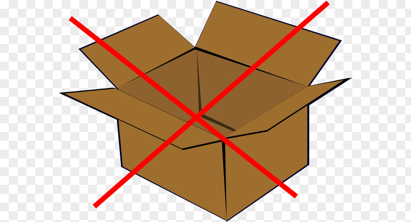 Box Panels Clip Art Openclipart Cardboard PNG