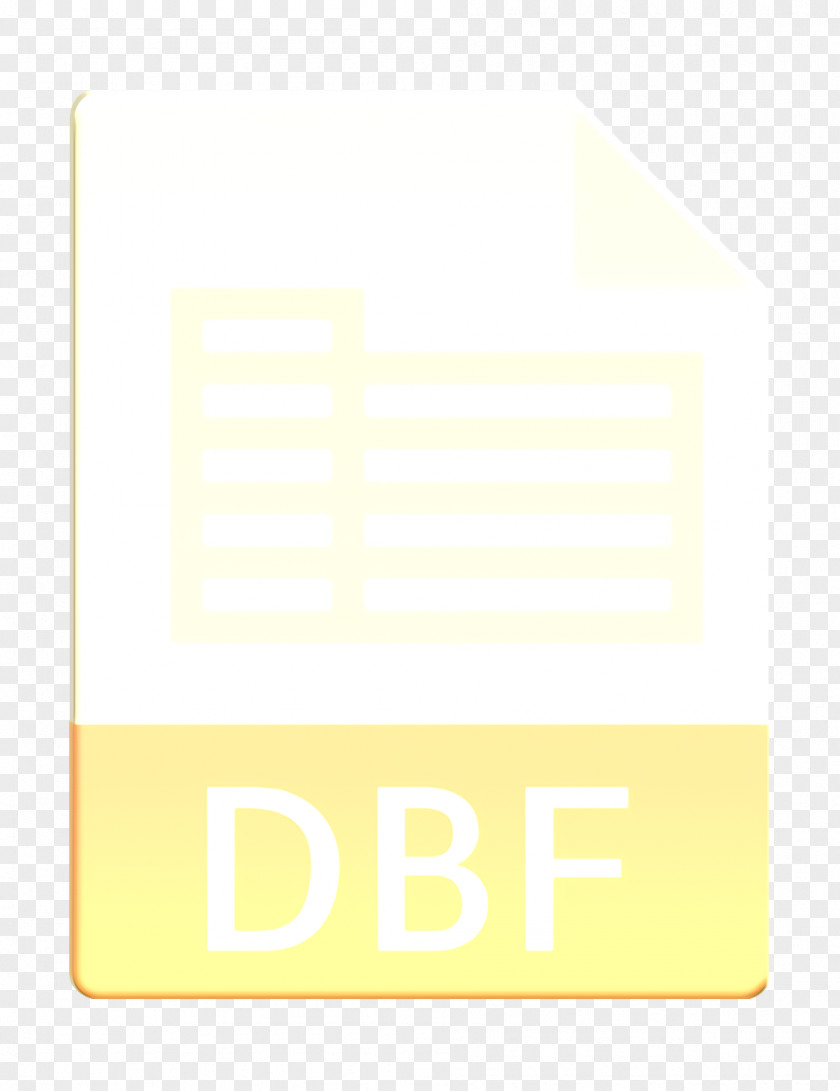 File Types Icon Dbf PNG