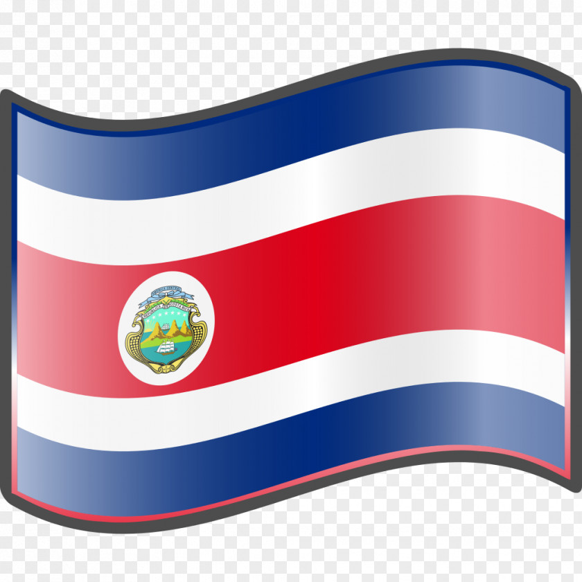 Flag Costa Rica National Football Team Of PNG