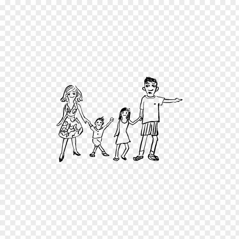 International Day Of Family Remittances Finger Drawing Line Art Sketch PNG