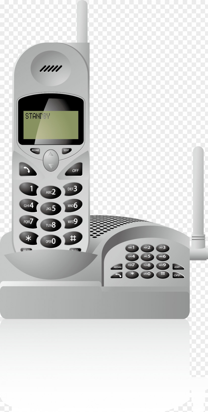 Landline Phone Telephone Feature Mobile PNG