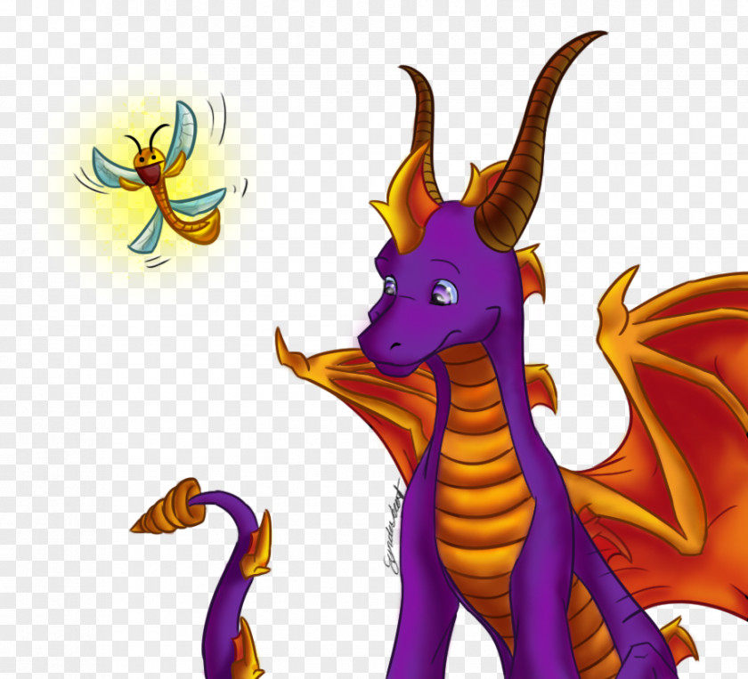 Legend Of Spyro Dragon Cartoon Organism PNG
