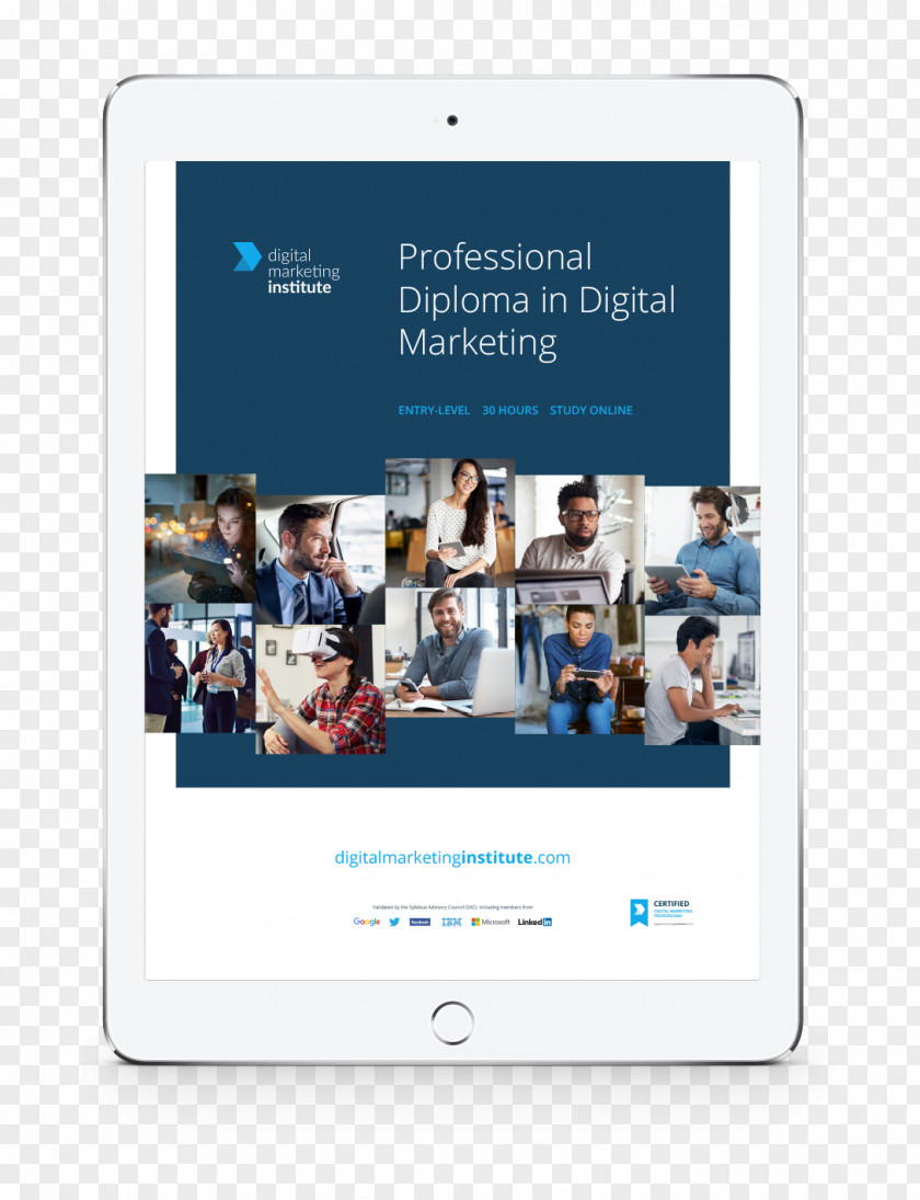 Marketing Professional Certification Digital Academic Certificate Course PNG