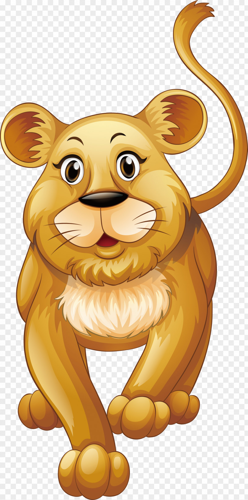 Masculine Lion Felidae Royalty-free Illustration PNG