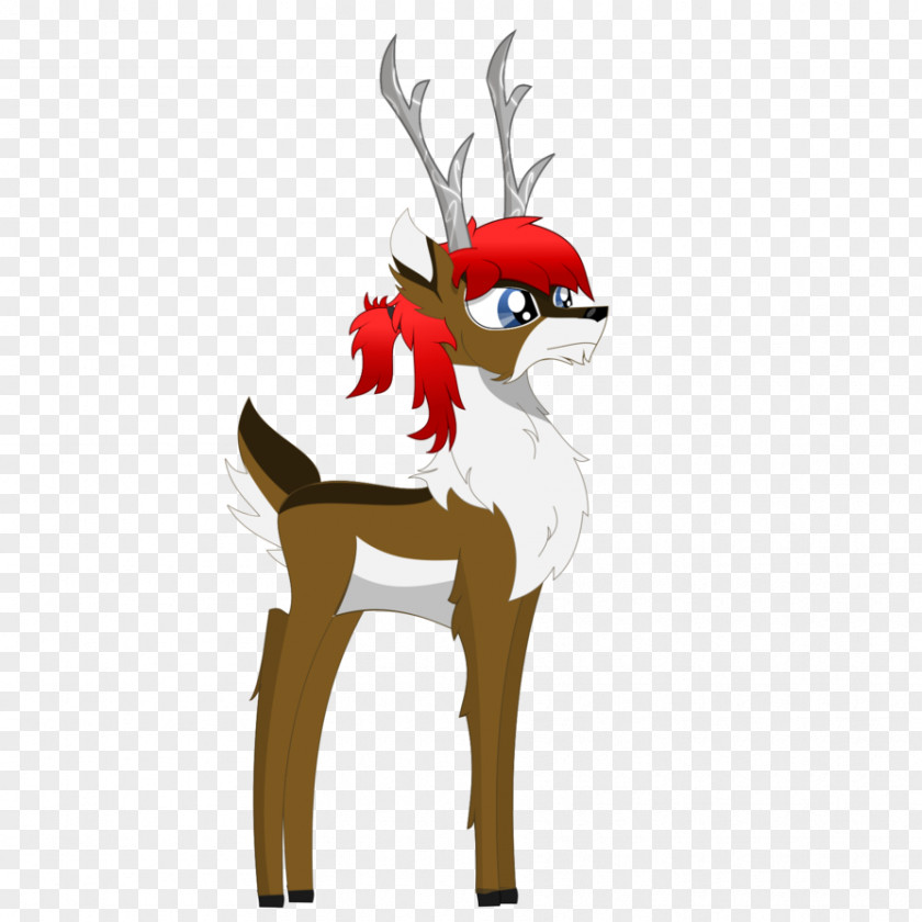 Reindeer Horse Mammal Antler Illustration PNG
