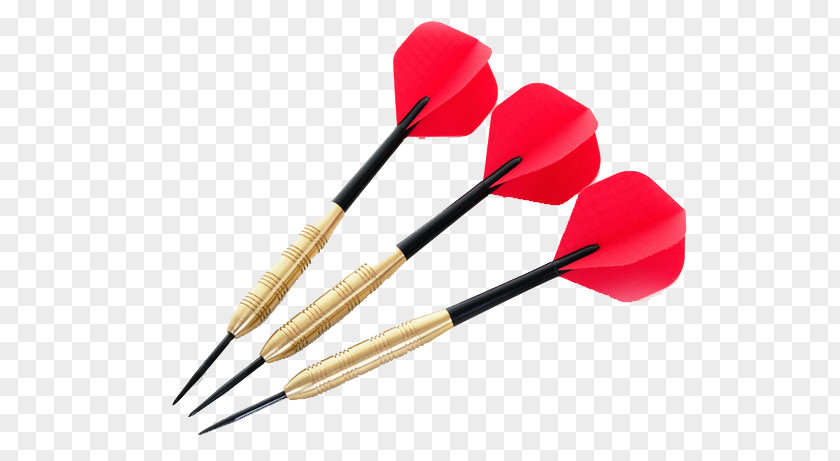 Three Red Darts Game PNG