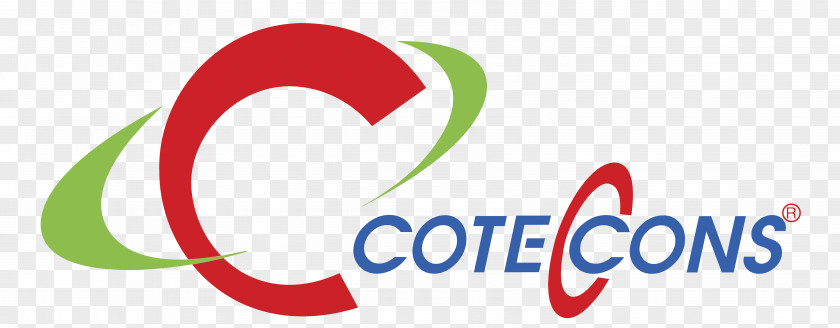 Design Logo Brand Coteccons Real Estate Trading Center PNG