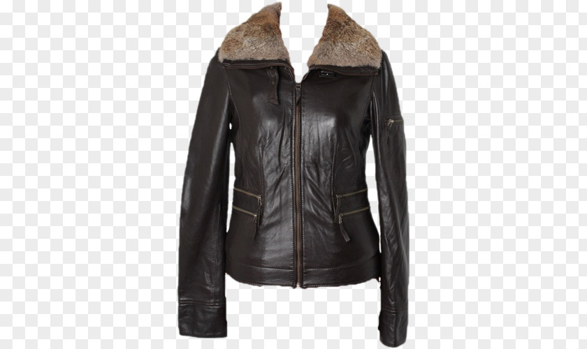Jacket Leather Fur Clothing Coat PNG