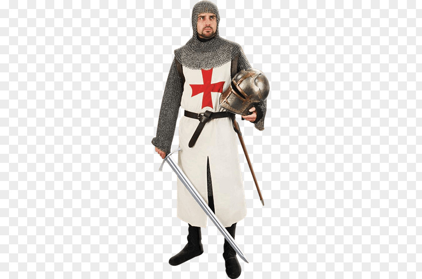 Knight Crusades Middle Ages Knights Templar Clothing PNG
