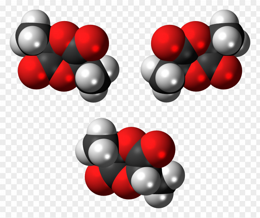 Lactide Molecule Isomer Solid Particle PNG