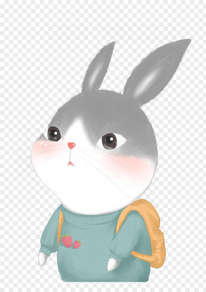 Musang Berkaki Hitam Domestic Rabbit Easter Bunny Creative Work Illustration PNG