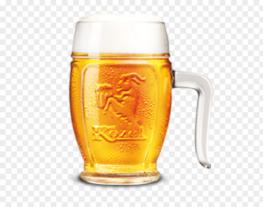 Beer Stein Pint Glass Velkopopovický Kozel Lager PNG