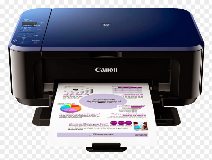 Canon Color Photo Printer Multi-function Inkjet Printing PNG