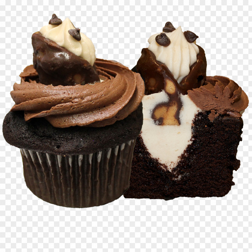 Chocolate Cake Cupcake Cannoli Brownie Muffin PNG