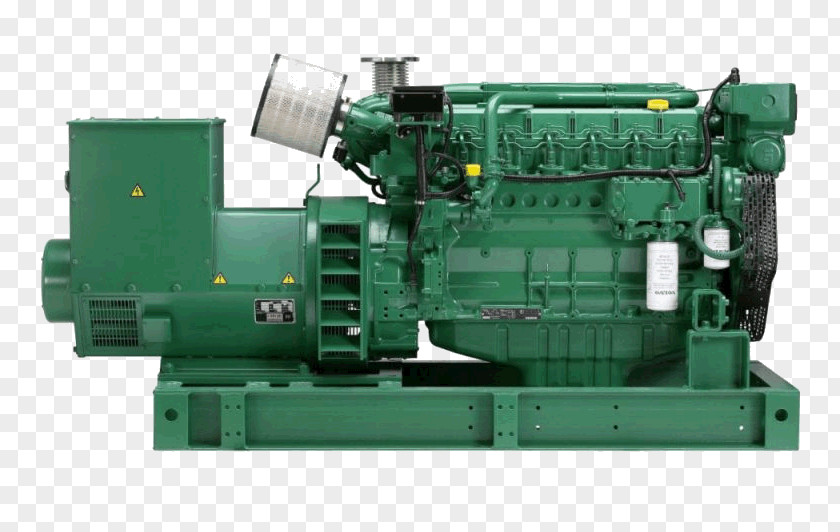 Engine Electric Generator Diesel Electricity PNG