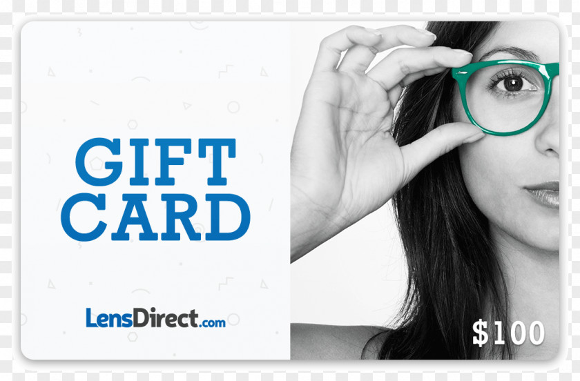 Glasses Gift Card Contact Lenses Goggles PNG