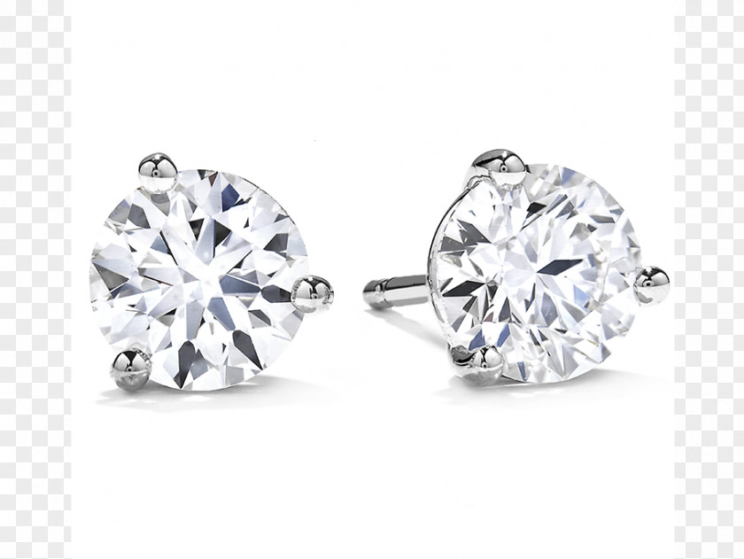 Jewellery Earring Diamond Carat Hearts On Fire PNG