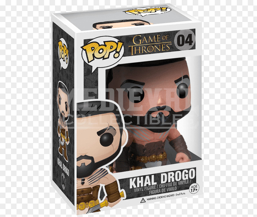 Khal Drogo Funko Daenerys Targaryen Bran Stark Grey Worm PNG