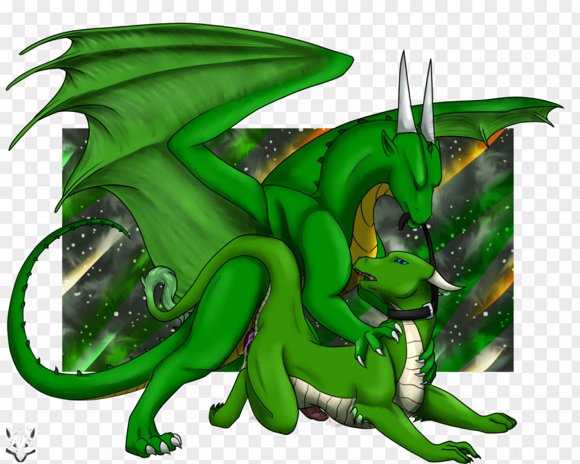 Dragon Furry Green Cartoon Organism PNG