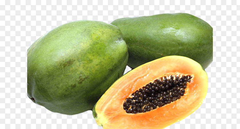 Early Green Broccoli Papaya Food Fruit Ripening Produce PNG
