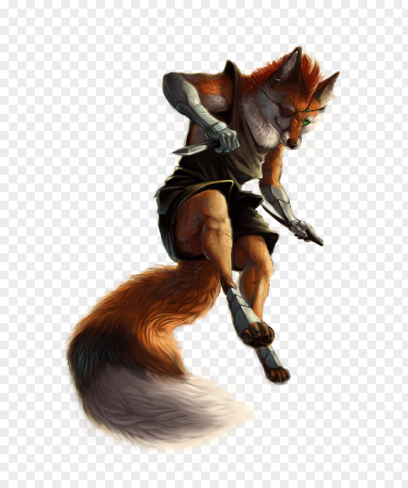 Fox Hair Shawl Dungeons & Dragons Drawing Big Boss Kitsune Assassin PNG