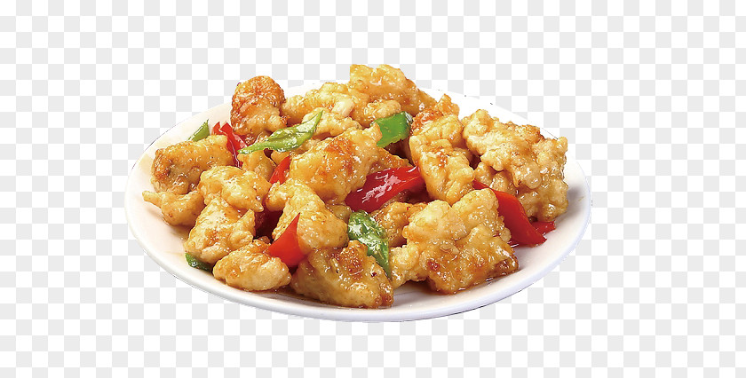 Fried Chicken Cauliflower Nugget Sweet And Sour PNG