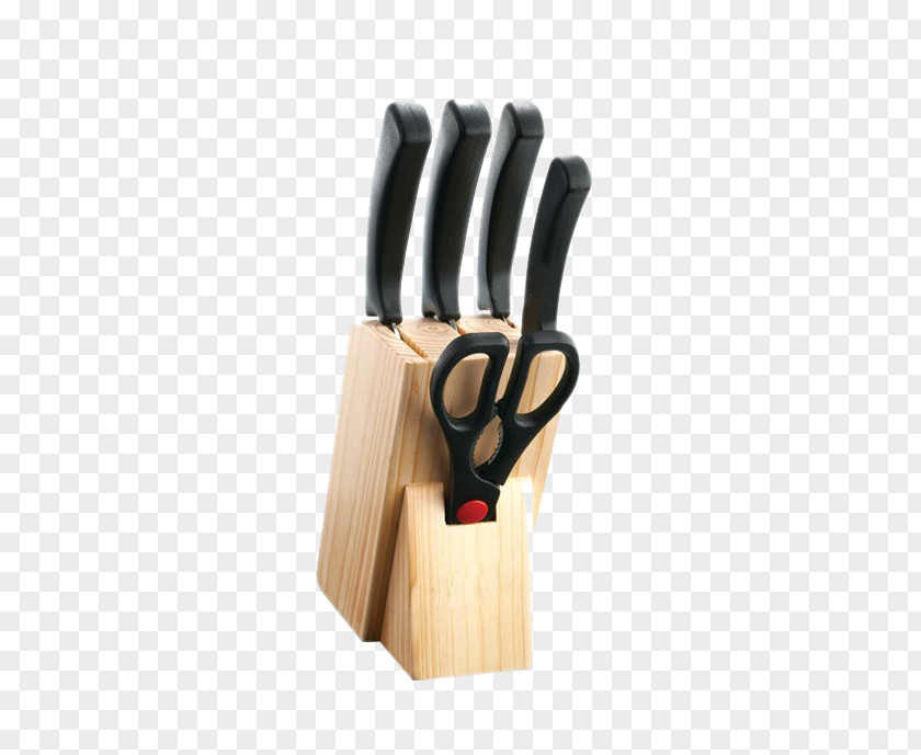 Kitchen Knives Scissors Cutlery Tool Brown PNG