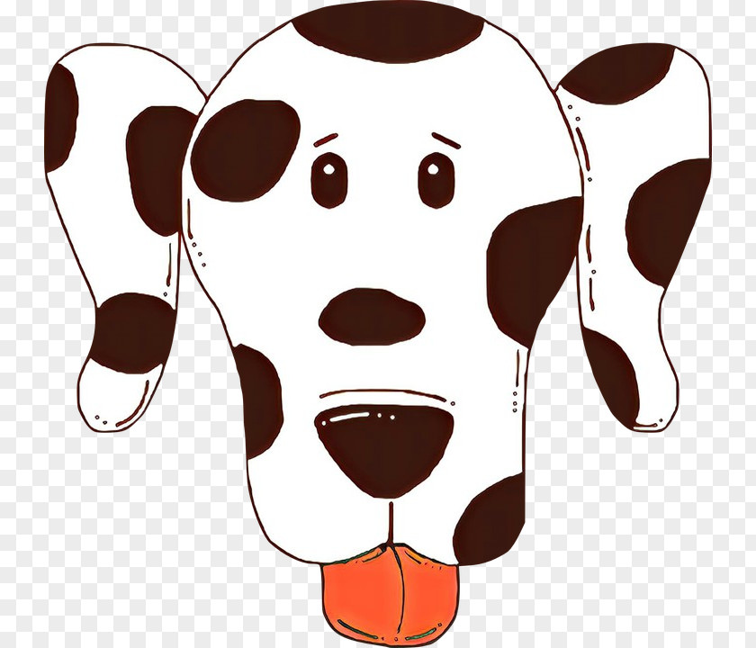 Nose Cartoon Dog Snout Dalmatian PNG