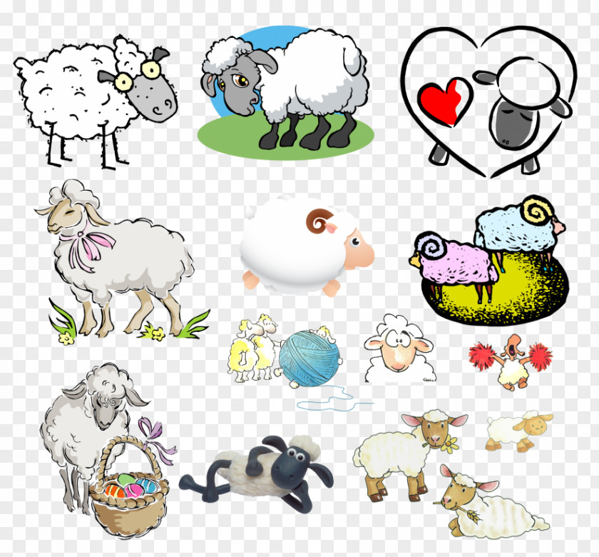 Sheep Drawing Clip Art PNG