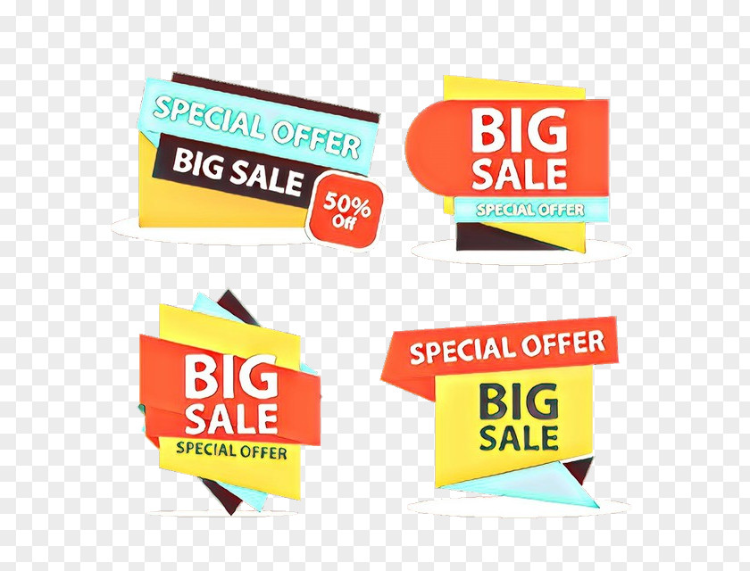 Signage Label Shopping Cartoon PNG