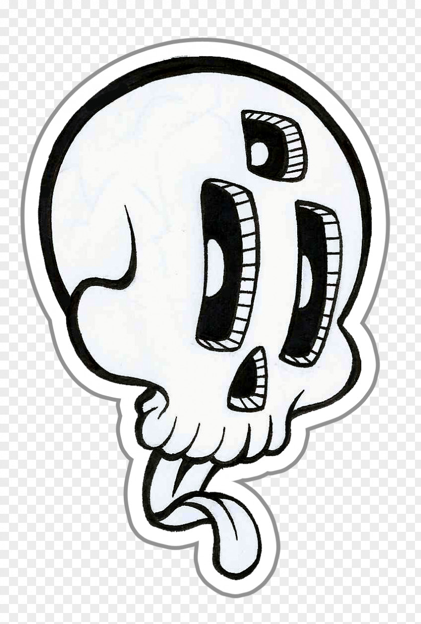 Skull Drawing Ariel Independent Music Image Hipster PNG