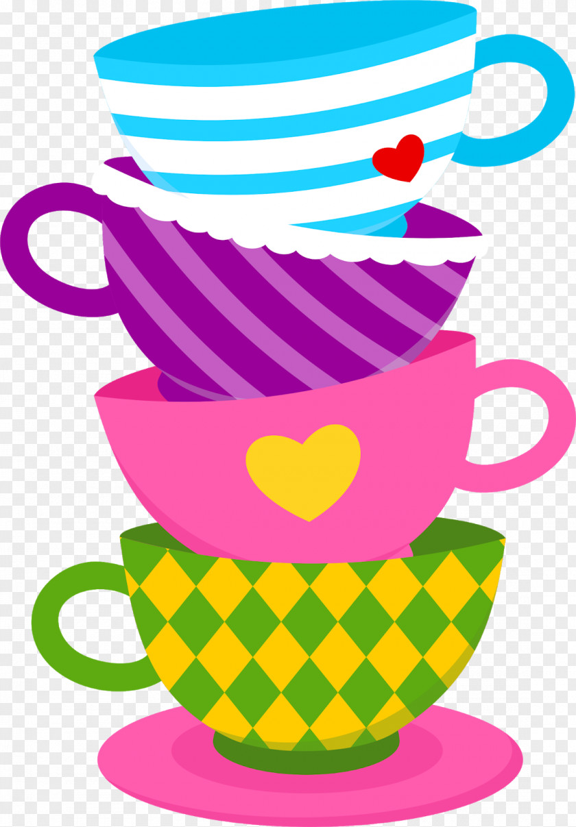 Coffee Alice's Adventures In Wonderland Cupcake Teacup Tea Party Clip Art PNG