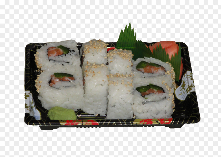 Sushi California Roll Sashimi Tempura Bento PNG