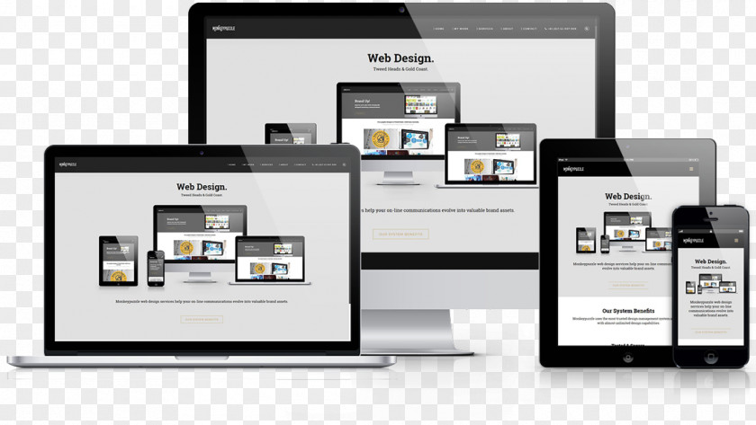 Web Design Responsive Development Graphic PNG