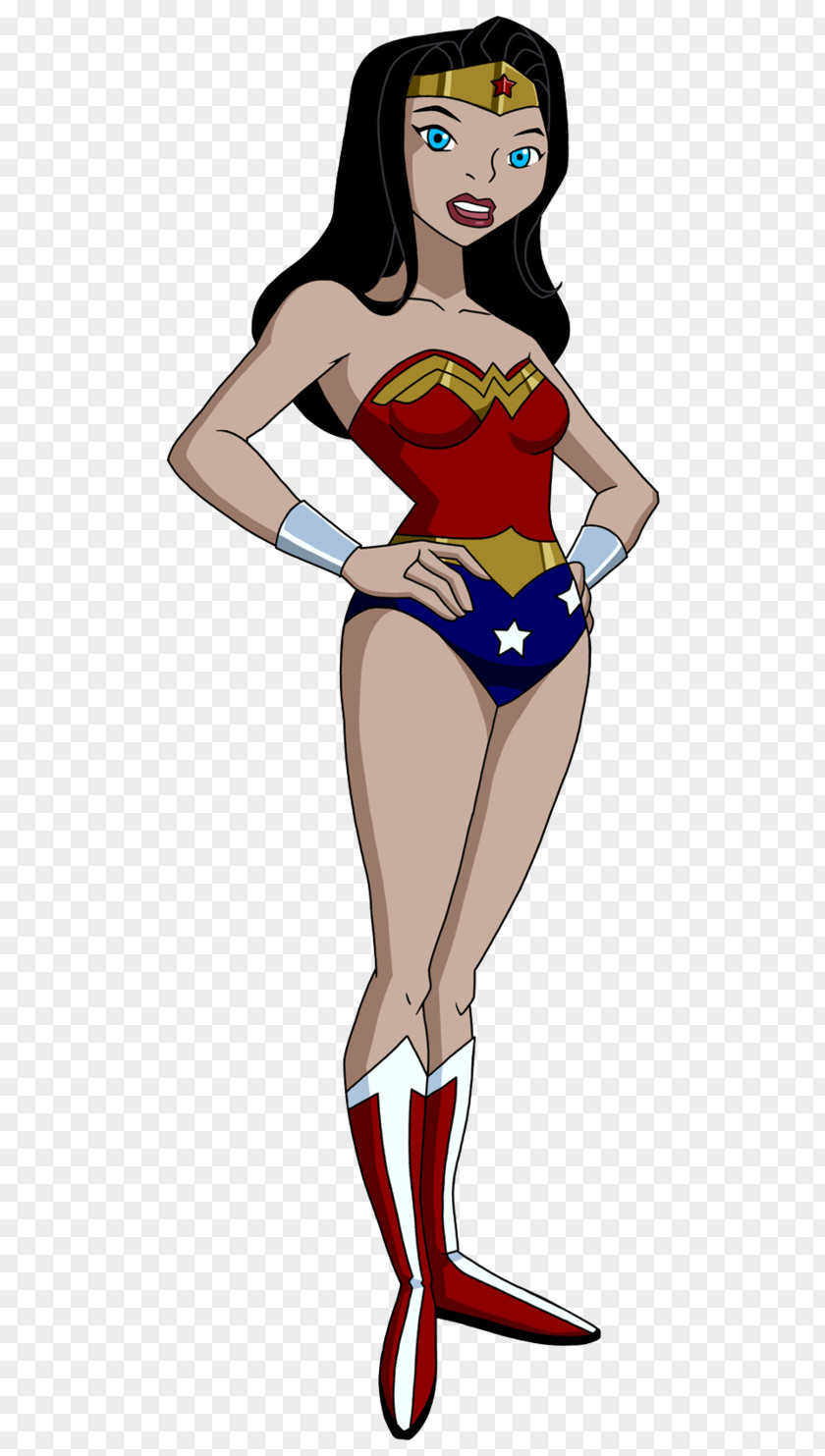 Wonder Woman Diana Prince Batman Cyborg Justice League Unlimited Female PNG