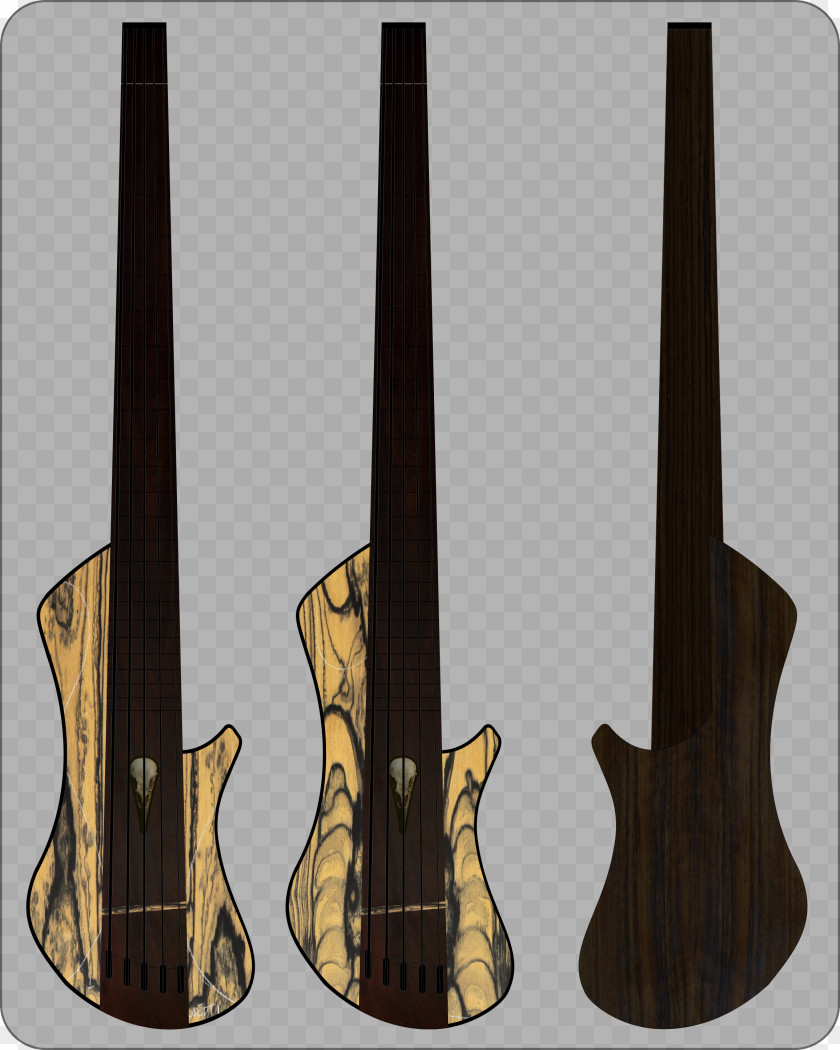 Bass Guitar Double PNG