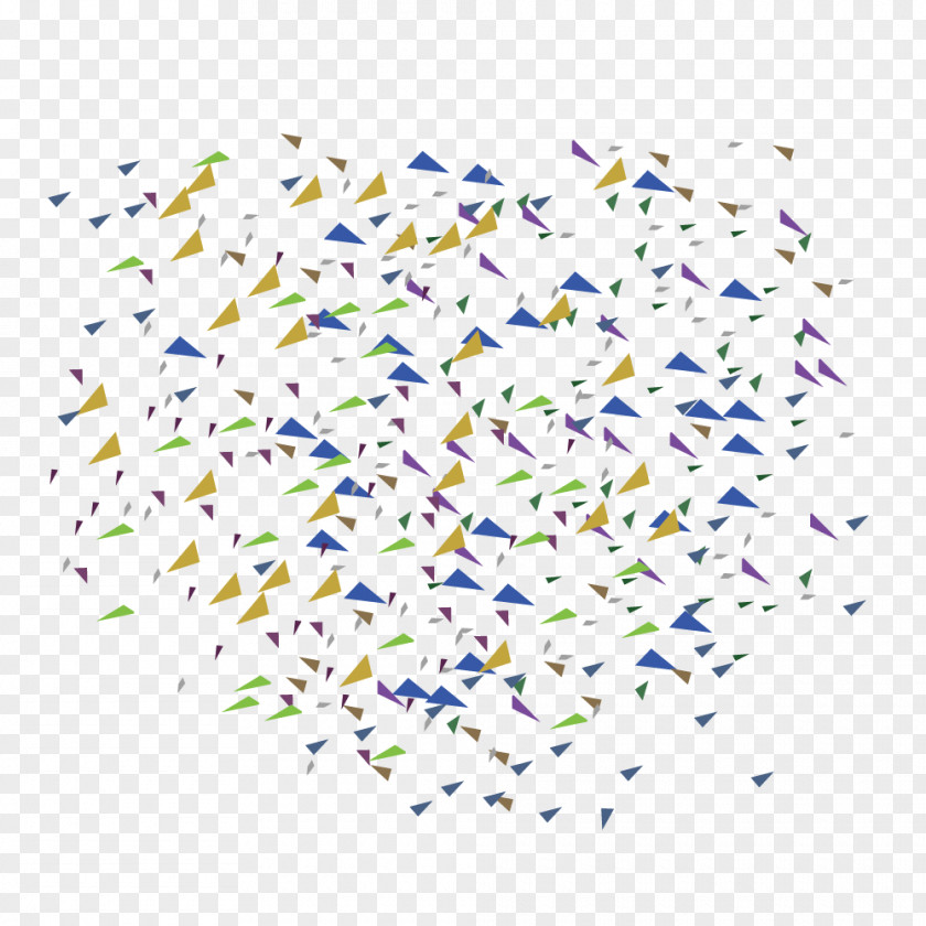 Confetti Paper Euclidean Vector PNG