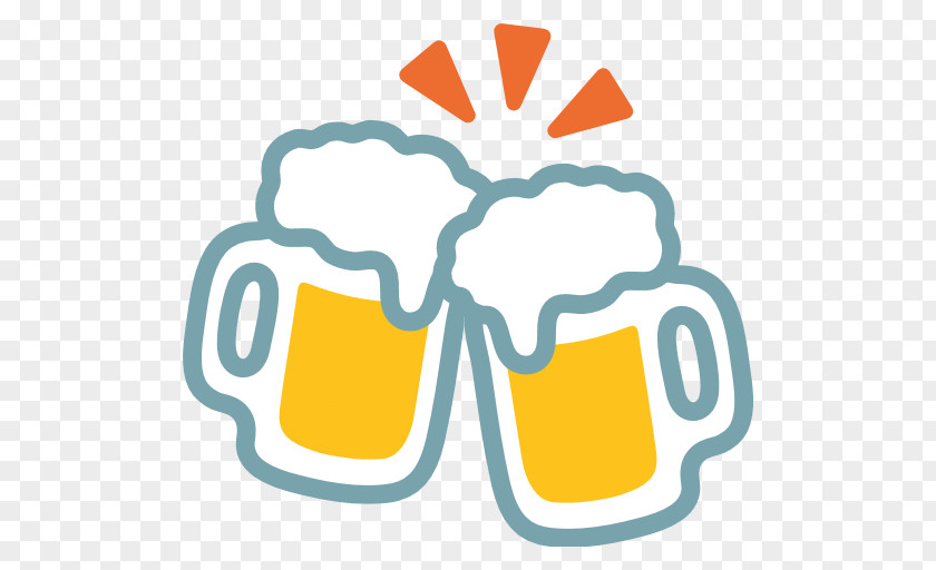 Mug Beer Glasses Emoji Drink PNG
