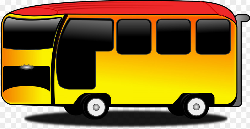 Bus School Cartoon Clip Art PNG