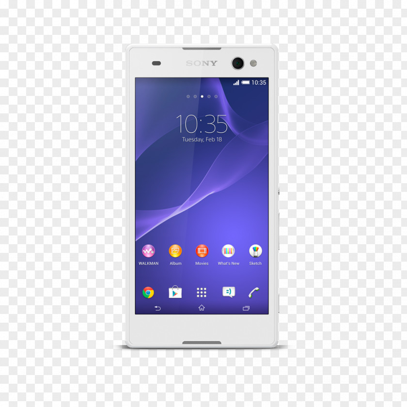 Smartphone Sony Xperia C3 E3 M2 S PNG